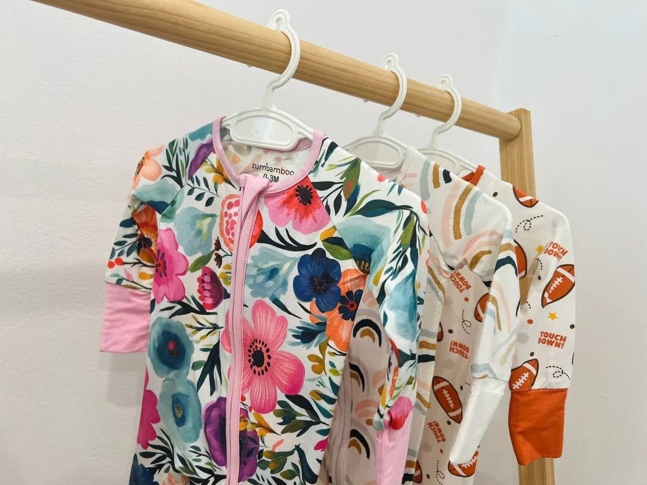 Color and Pattern Options for Bamboo Baby Pyjamas - Zumbamboo