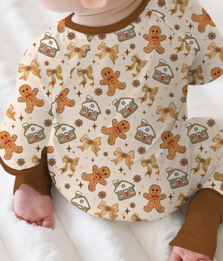 Brushstroke Gingerbread Convertible Zippy