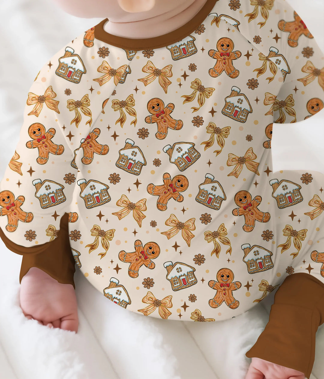 Brushstroke Gingerbread Convertible Zippy