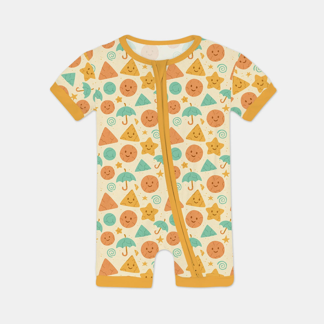 Cracked Candy Shorty Zippy , Cracked Candy Shorty Zippy - 0-3M