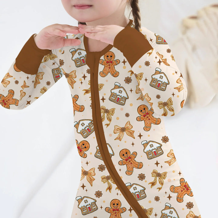 Brushstroke Gingerbread Convertible Zippy