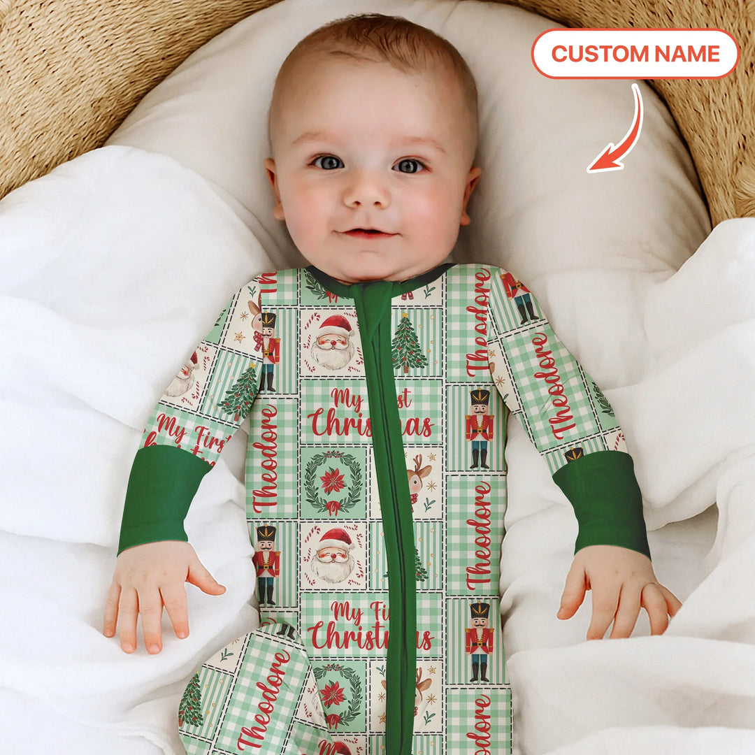 Gerippte Babykleidung mit individuellem Foto - Weich & Skizzenhaft