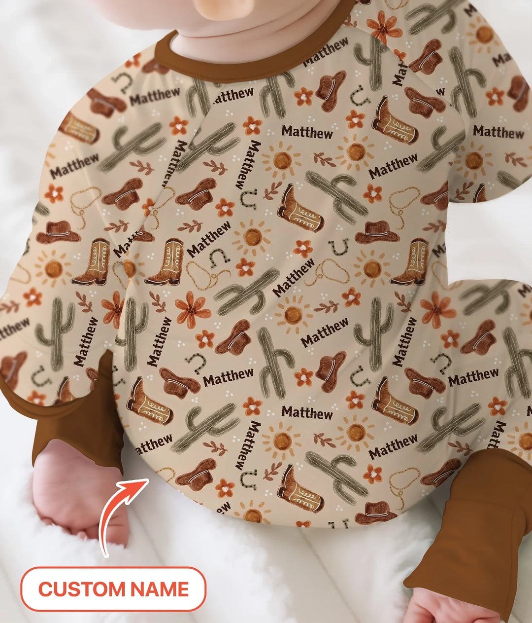 Gerippte Babykleidung mit individuellem Foto - Weich & Skizzenhaft