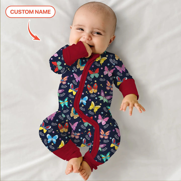 Gerippte Babykleidung mit individuellem Foto - Weich & Skizzenhaft