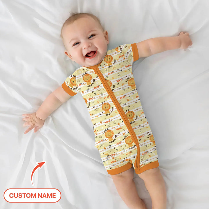 I Am A Child Of God Custom Name Boy Shorty Zippy , I Am A Child Of God Custom Name Boy Shorty Zippy - 0-3M