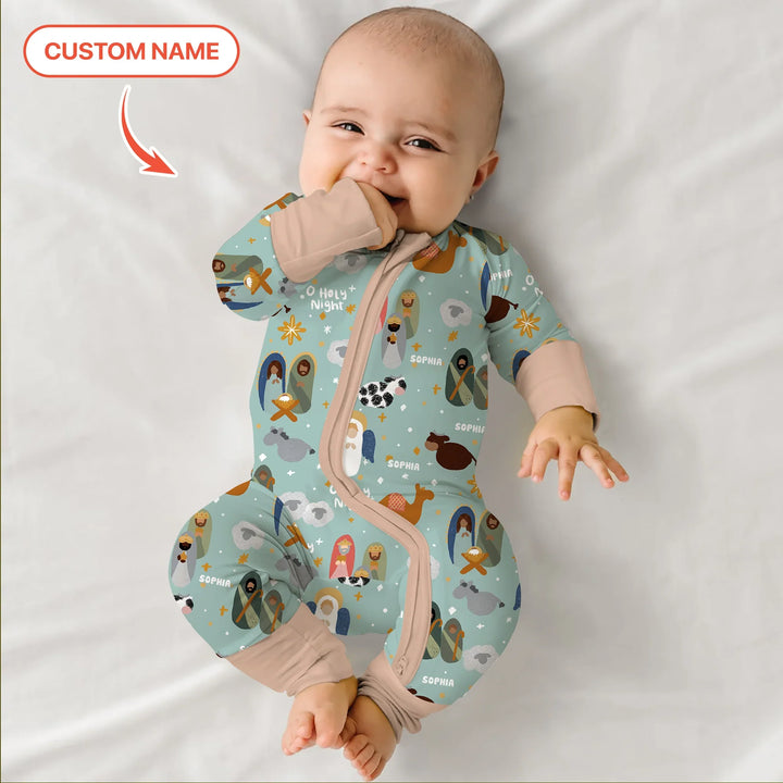O Holy Night Custom Name Convertible Zippy