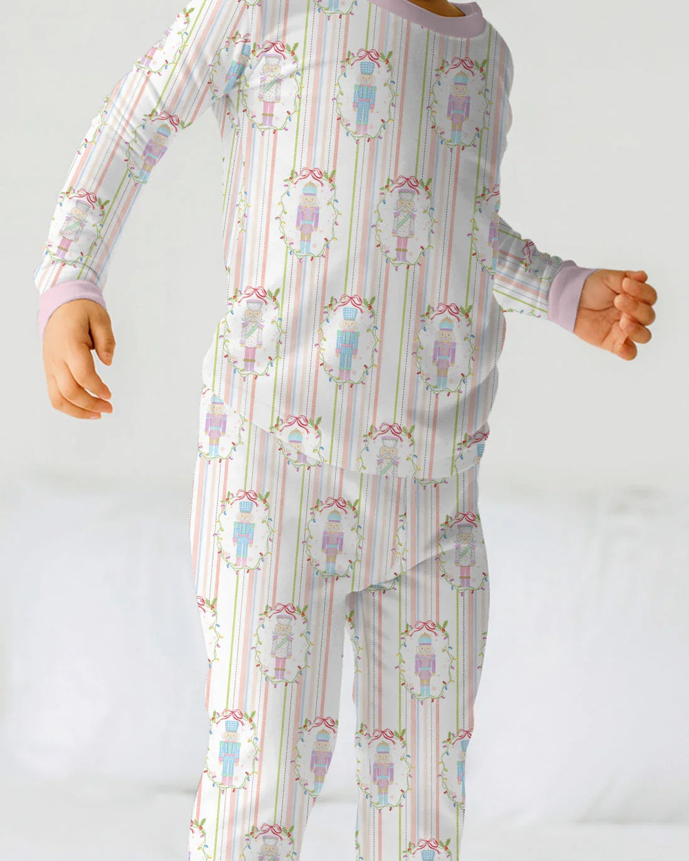 Christmas Nutcracker Two Piece Long Sleeve Pajama Set , Christmas Nutcracker Two Piece Long Sleeve Pajama Set - 12-18M