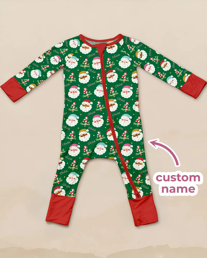 Personalized 1st Christmas Convertible Zippy , Personalized 1st Christmas Convertible Zippy - 0-3M