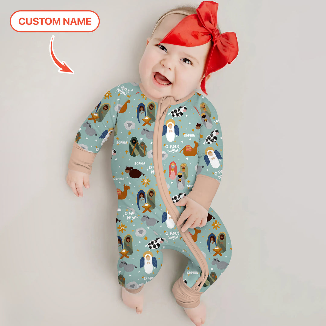 O Holy Night Custom Name Convertible Zippy