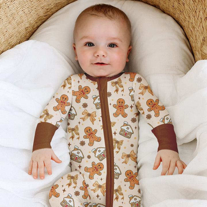 Brushstroke Gingerbread Convertible Zippy