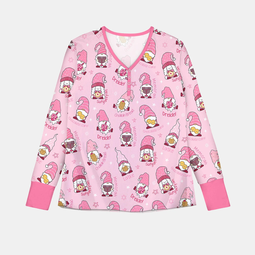 Vorlage Damen Pyjama Set