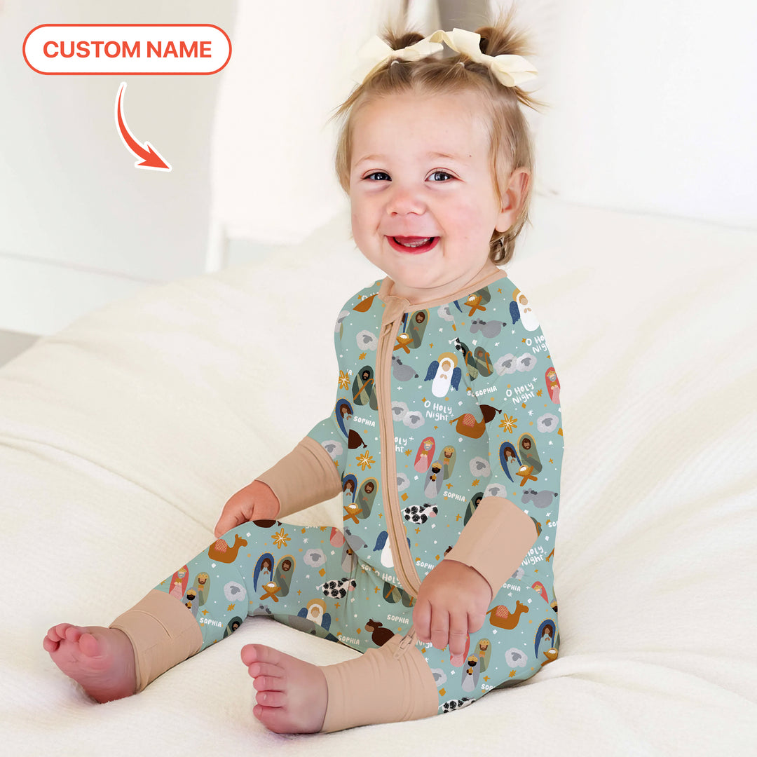 O Holy Night Custom Name Convertible Zippy