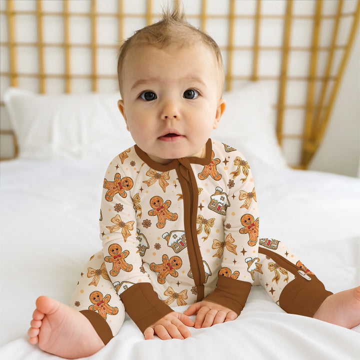 Brushstroke Gingerbread Convertible Zippy