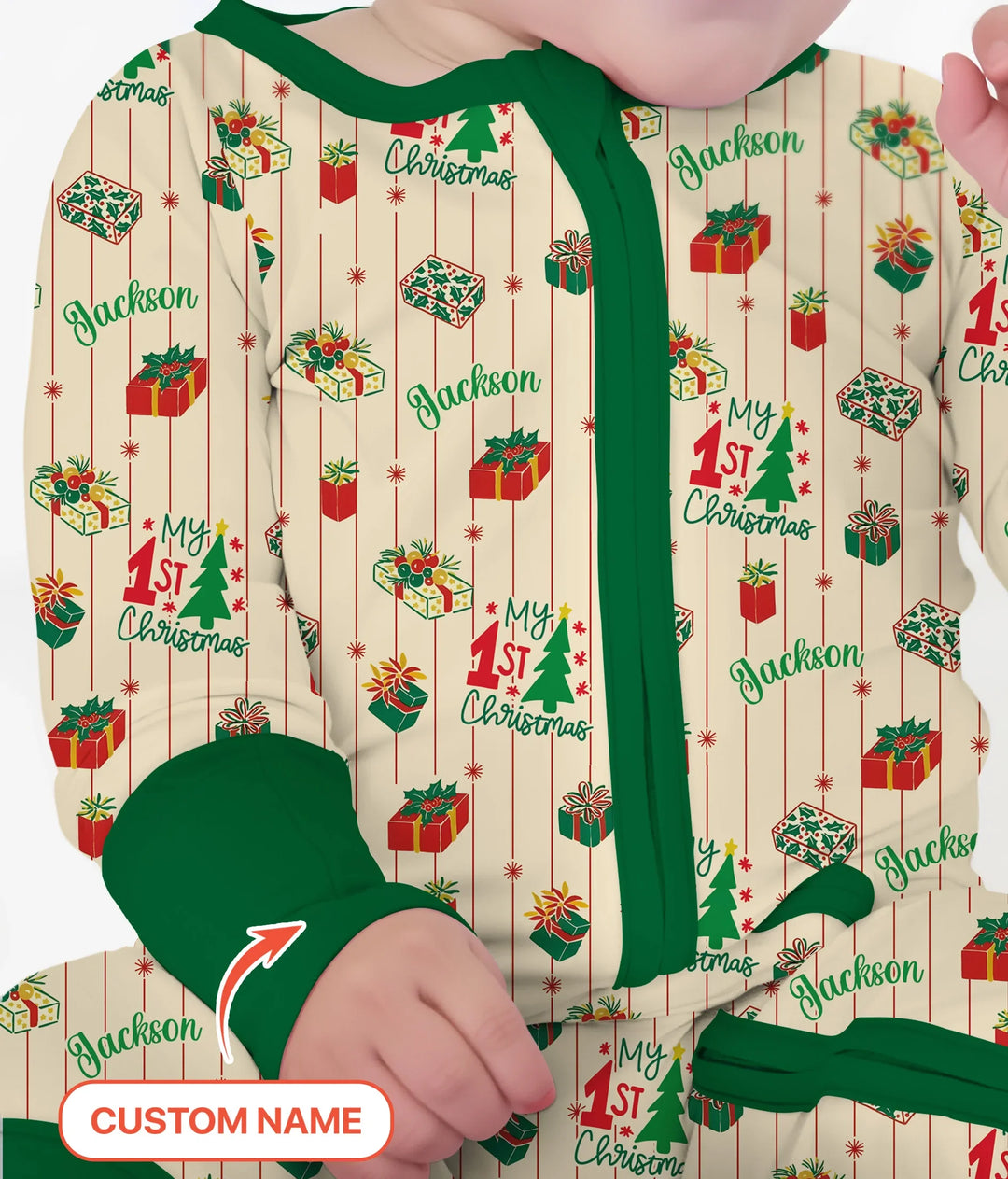 Gerippte Babykleidung mit individuellem Foto - Weich & Skizzenhaft