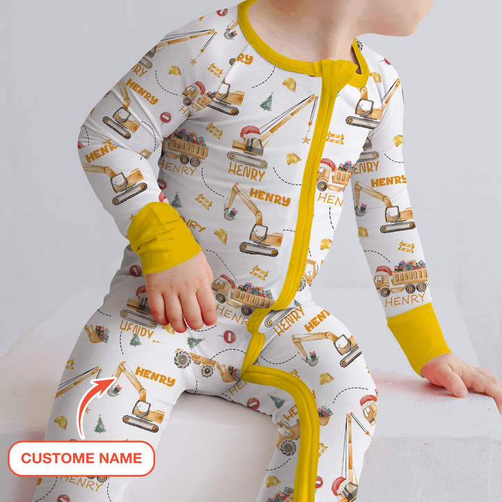 Santa's Little Builders Custom Name Convertible Zippy