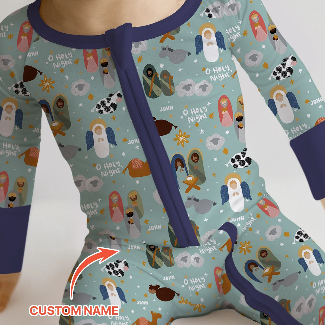 O Holy Night Custom Name Convertible Zippy