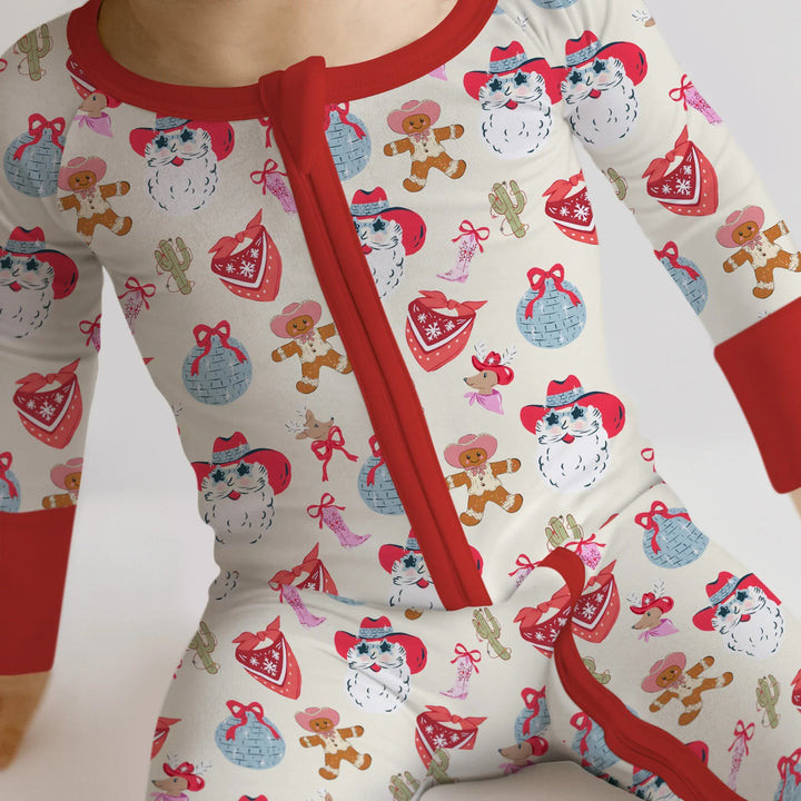Lovely Western Christmas Girl Convertible Zippy , Lovely Western Christmas Girl Convertible Zippy - 0-3M