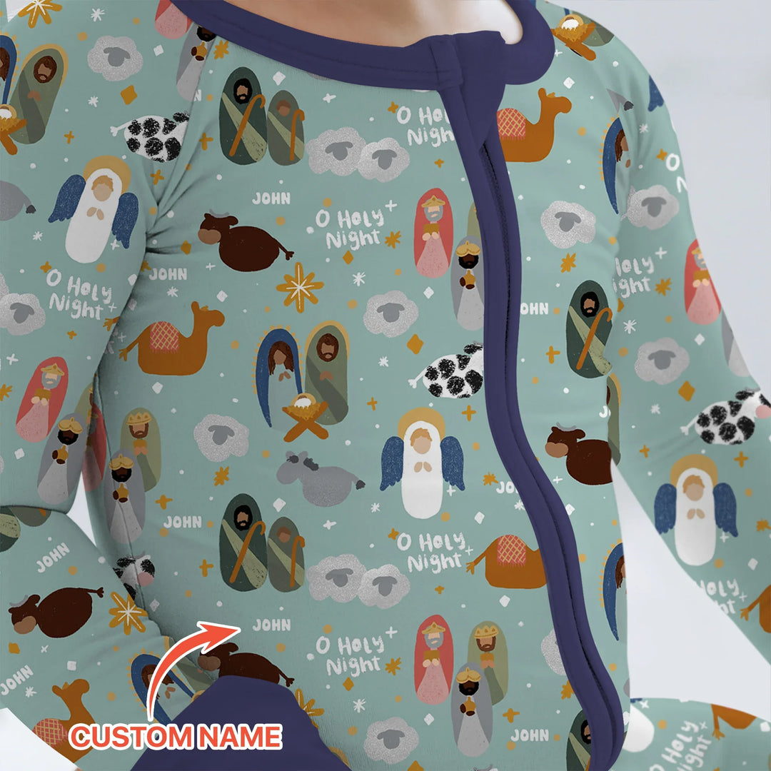 O Holy Night Custom Name Convertible Zippy