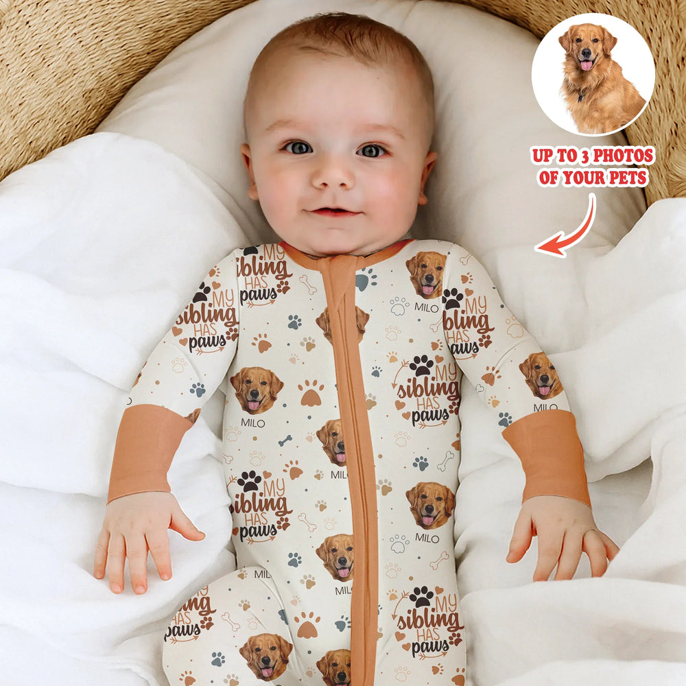 My Siblings Have Paws Convertible Zippy , My Siblings Have Paws Convertible Zippy - 0-3M
