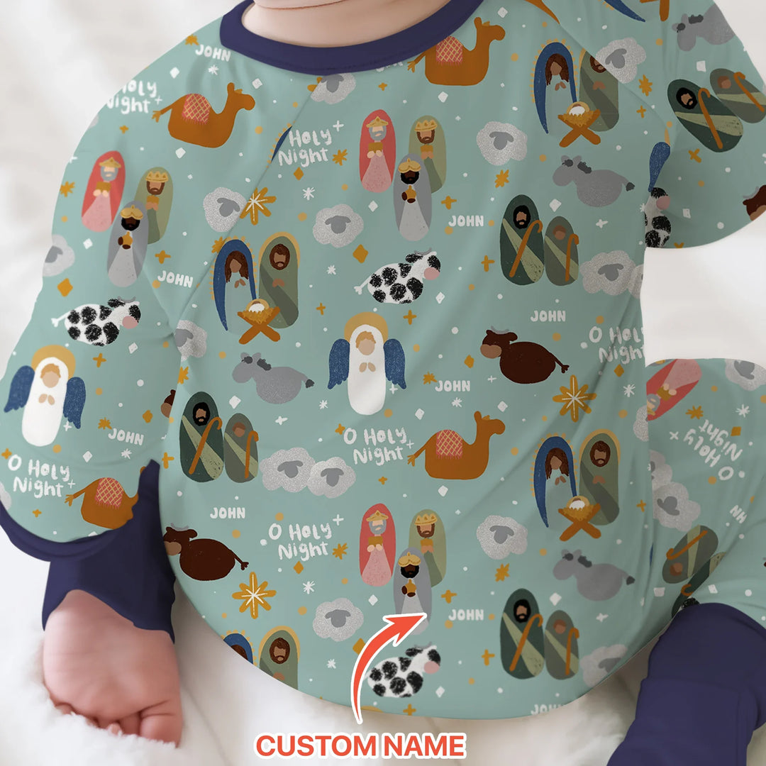 O Holy Night Custom Name Convertible Zippy