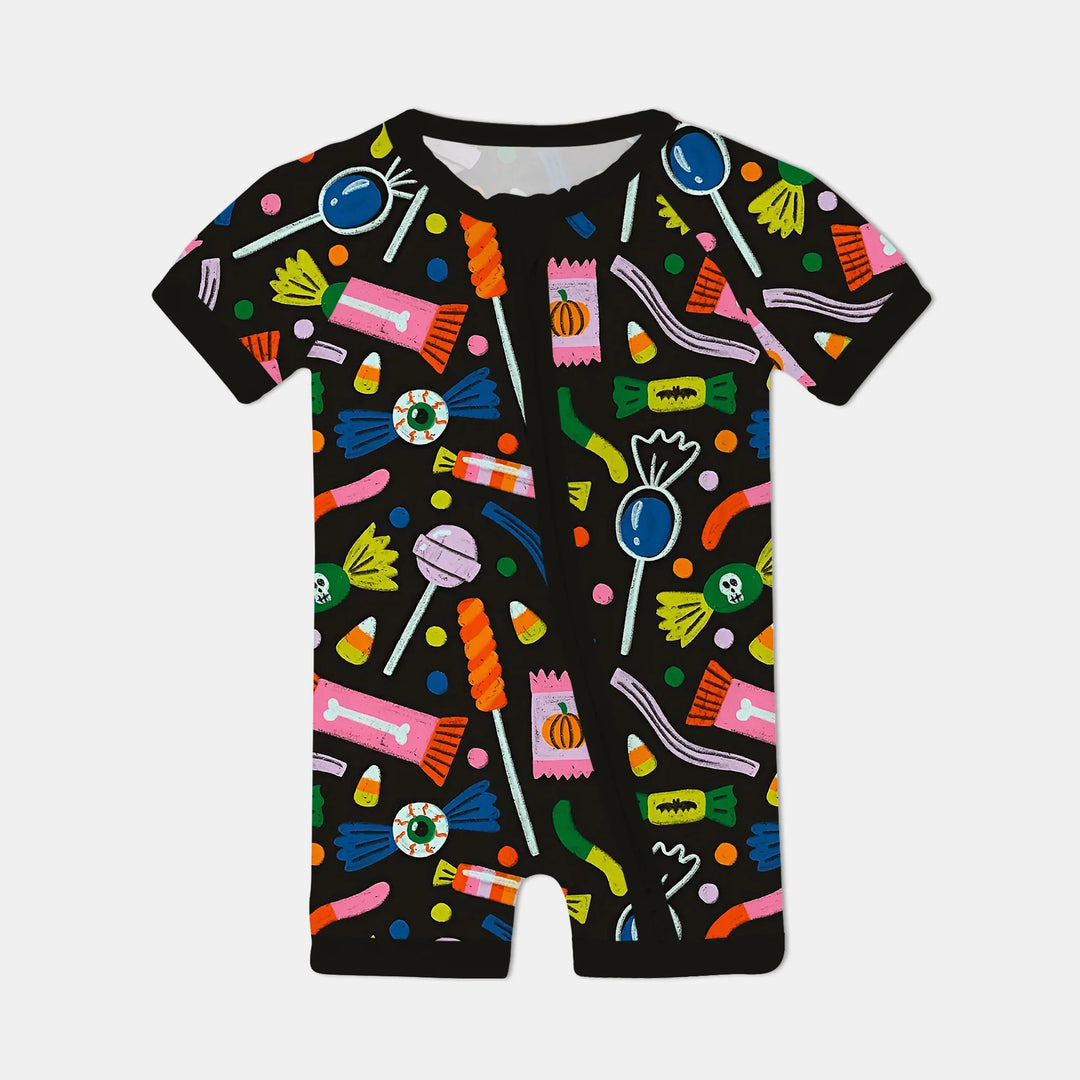 Trick or Treats Shorty Zippy , Trick or Treats Shorty Zippy - 0-3M