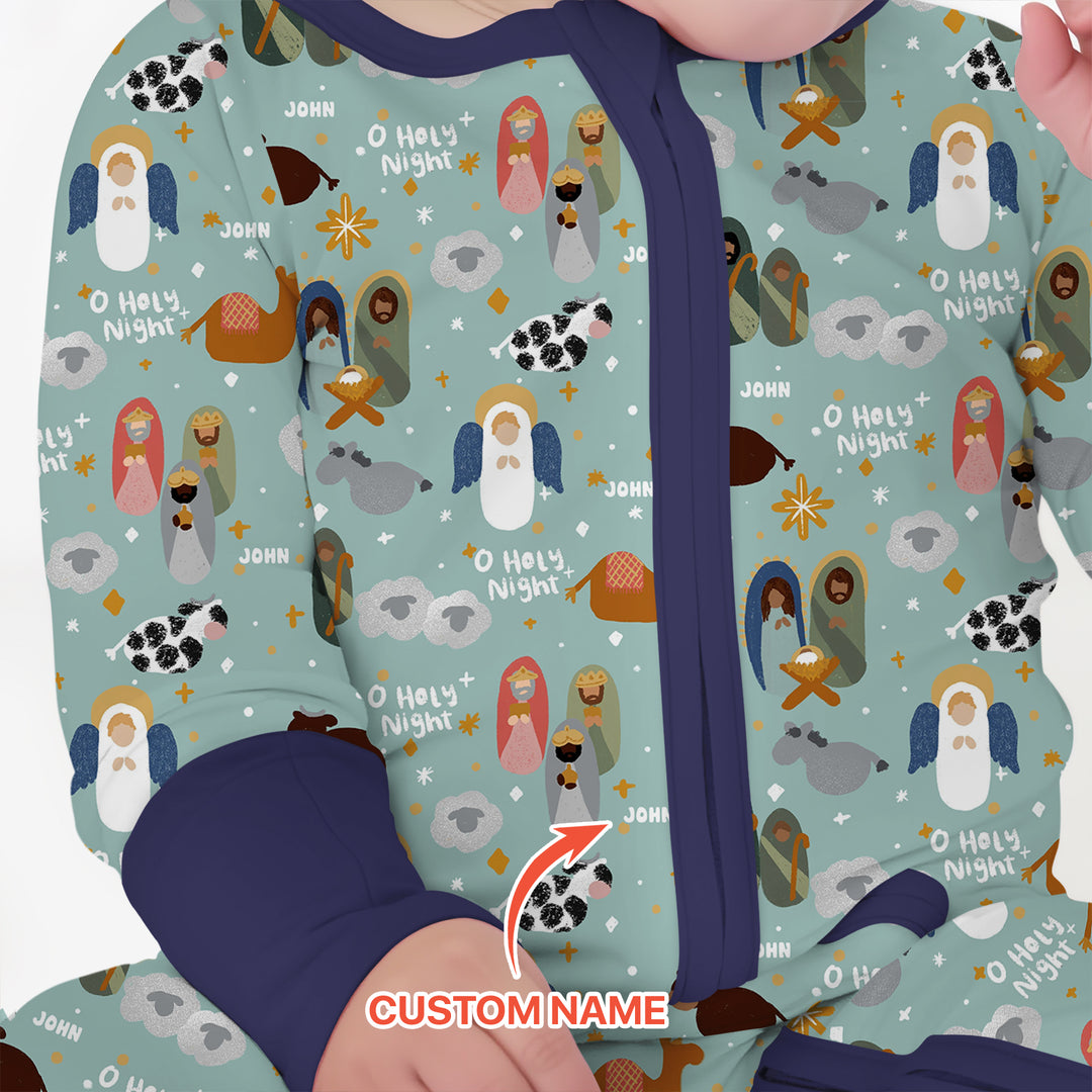 O Holy Night Custom Name Convertible Zippy