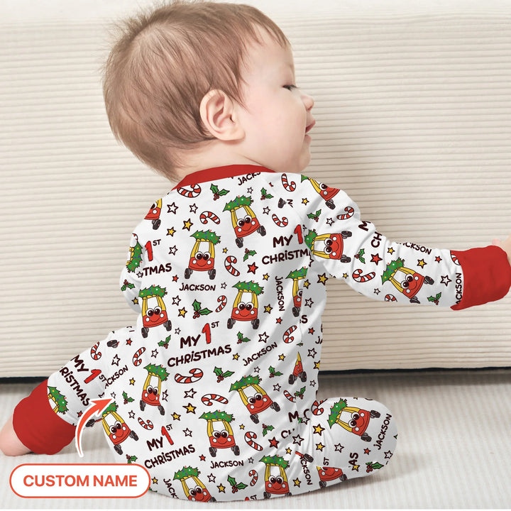 Gerippte Babykleidung mit individuellem Foto - Weich & Skizzenhaft