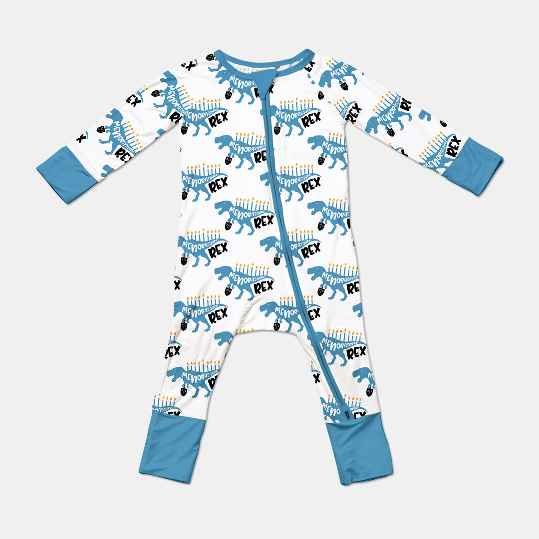 Dinosaur Hanukkah Boy Convertible Zippy