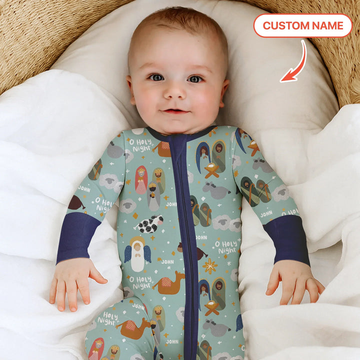O Holy Night Custom Name Convertible Zippy