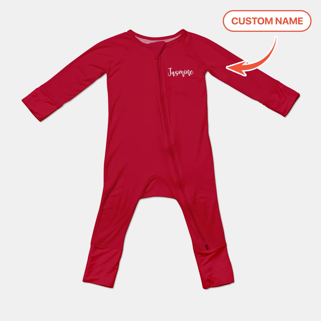 Custom Name My First Christmas Convertible Zippy , Custom Name My First Christmas Convertible Zippy - 0-3M