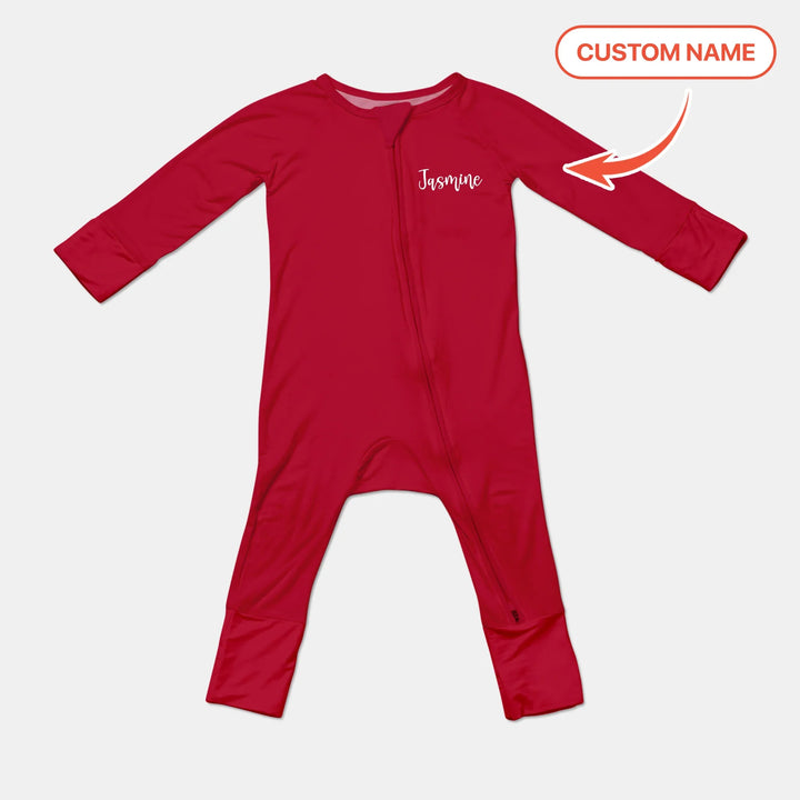 Custom Name My First Christmas Convertible Zippy , Custom Name My First Christmas Convertible Zippy - 0-3M