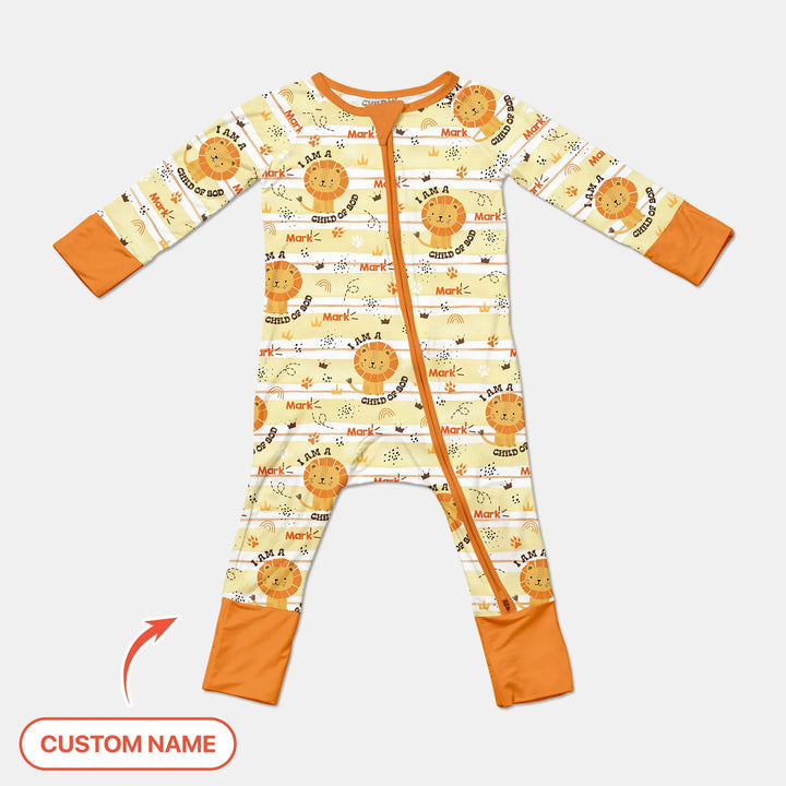 I Am A Child Of God Custom Name Boy Convertible Zippy , I Am A Child Of God Custom Name Boy Convertible Zippy - 0-3M