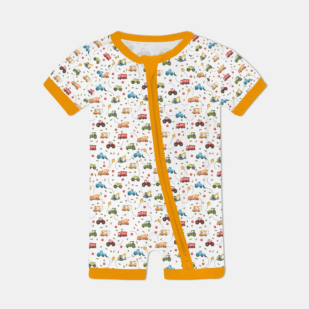 Little Construction Heroes Shorty Zippy , Little Construction Heroes Shorty Zippy - 0-3M
