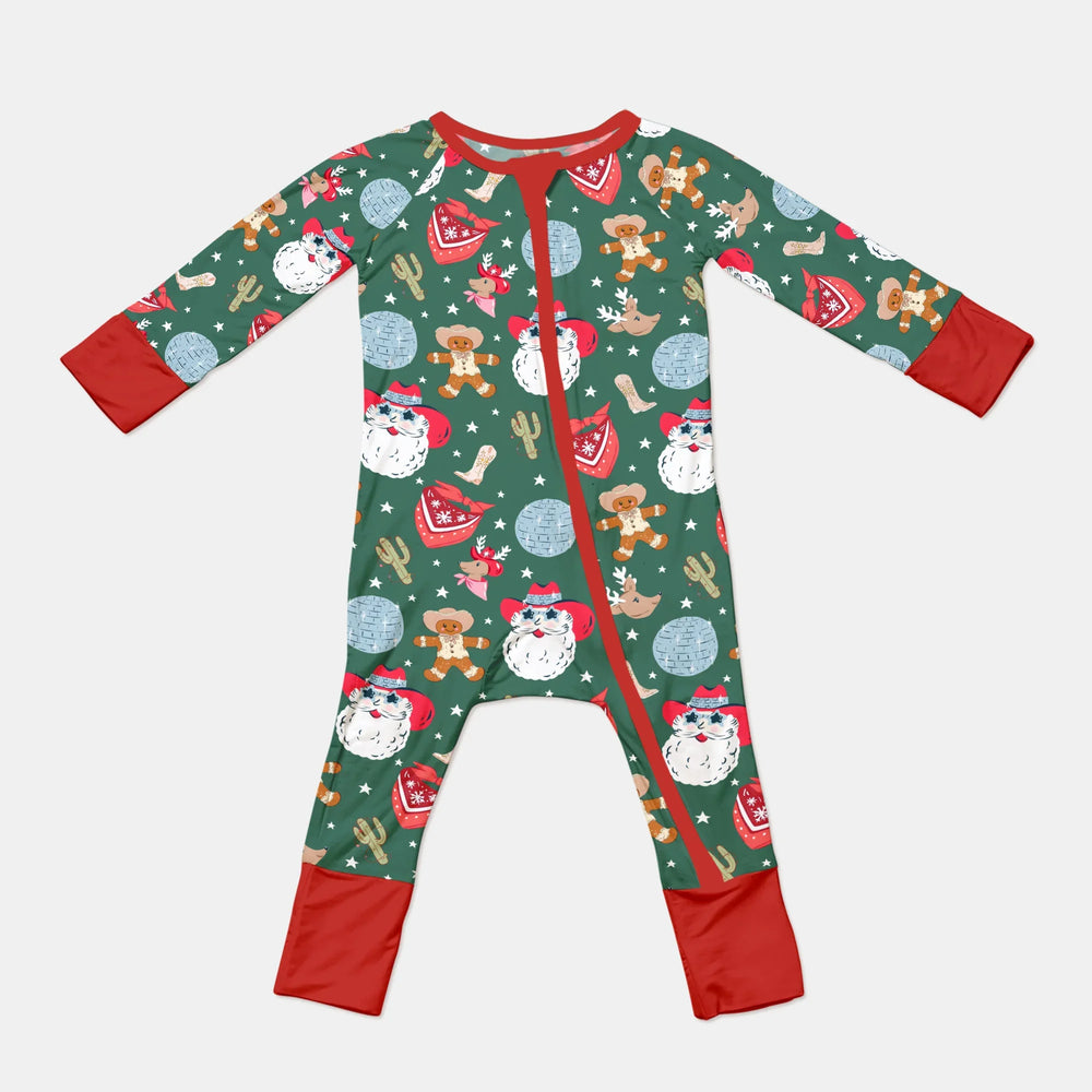 Lovely Western Christmas Boy Convertible Zippy , Lovely Western Christmas Boy Convertible Zippy - 0-3M