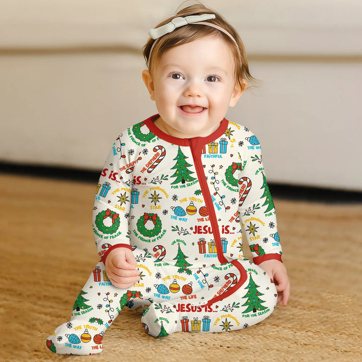 Jesus Is The Reason For The Season Convertible Zippy , Jesus Is The Reason For The Season Convertible Zippy - 0-3M