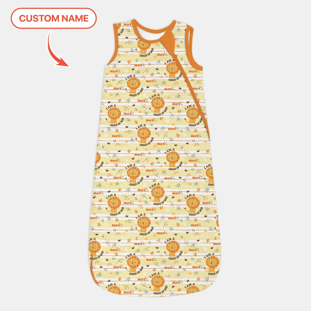 I Am A Child Of God Custom Name Boy Sleep Bag , I Am A Child Of God Custom Name Boy Sleep Bag - XS / 0.5 TOG