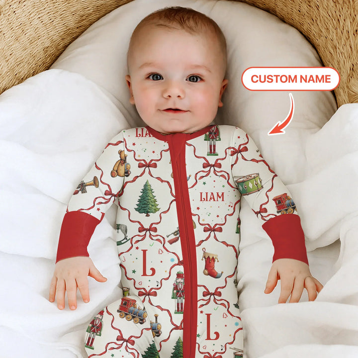 Vintage Christmas Toy Custom Name Boy Convertible Zippy , Vintage Christmas Toy Custom Name Boy Convertible Zippy - 0-3M