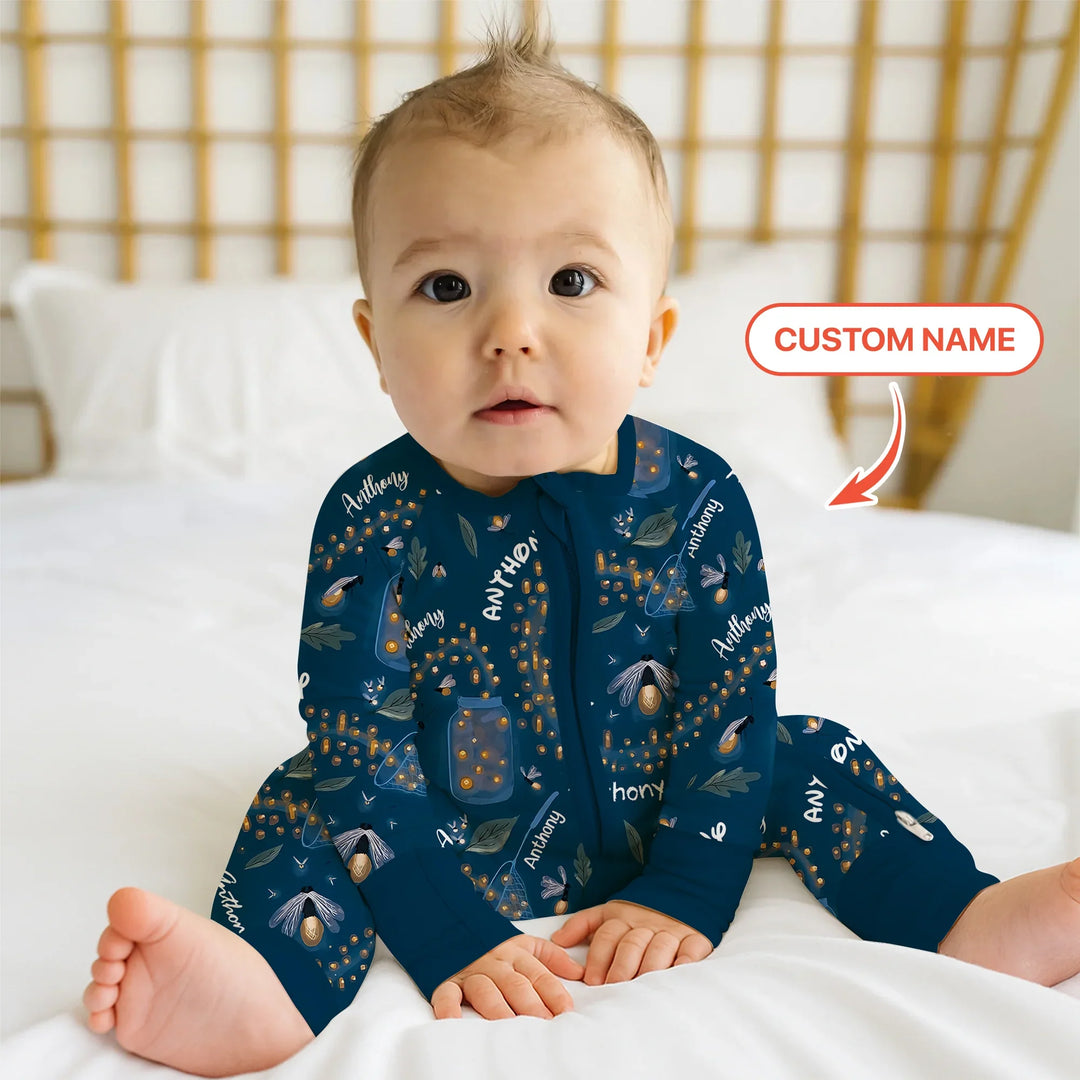 Custom Name Catching Fireflies Convertible Zippy , Custom Name Catching Fireflies Convertible Zippy - 0-3M