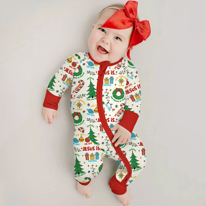 Jesus Is The Reason For The Season Convertible Zippy , Jesus Is The Reason For The Season Convertible Zippy - 0-3M