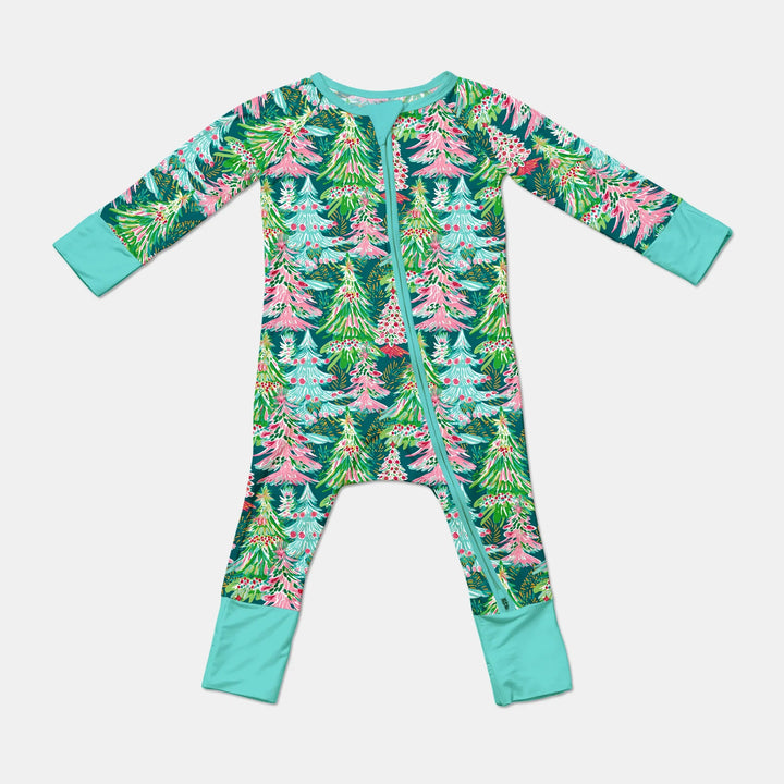 Brushstroke Merry Trees Convertible Zippy , Brushstroke Merry Trees Convertible Zippy - 0-3M