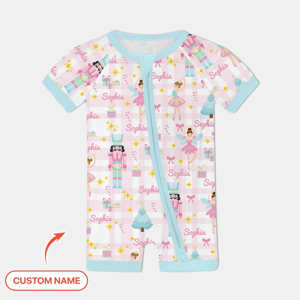 The Nutcracker Dreams Custom Name Shorty Zippy , The Nutcracker Dreams Custom Name Shorty Zippy - 0-3M