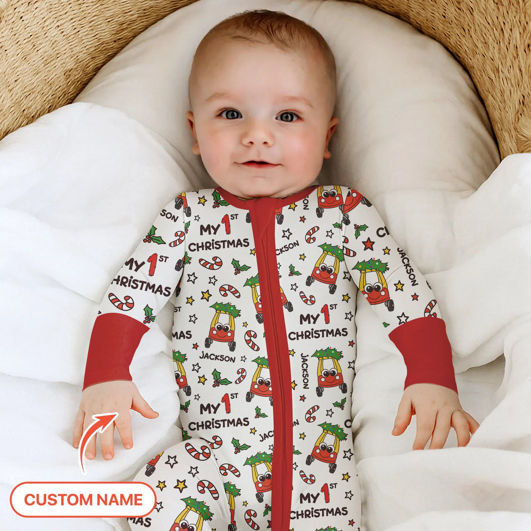 Gerippte Babykleidung mit individuellem Foto - Weich & Skizzenhaft