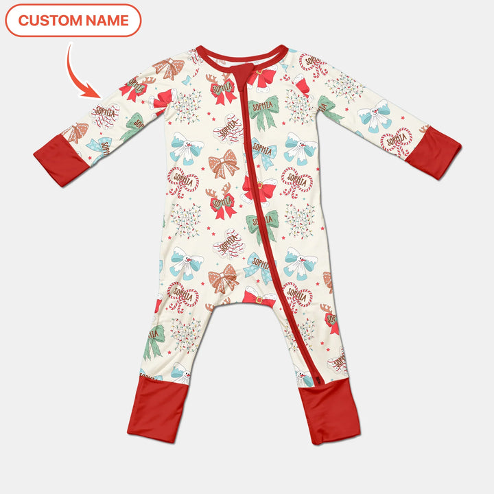 Custom Retro Bowl Christmas Convertible Zippy , Custom Retro Bowl Christmas Convertible Zippy - 0-3M