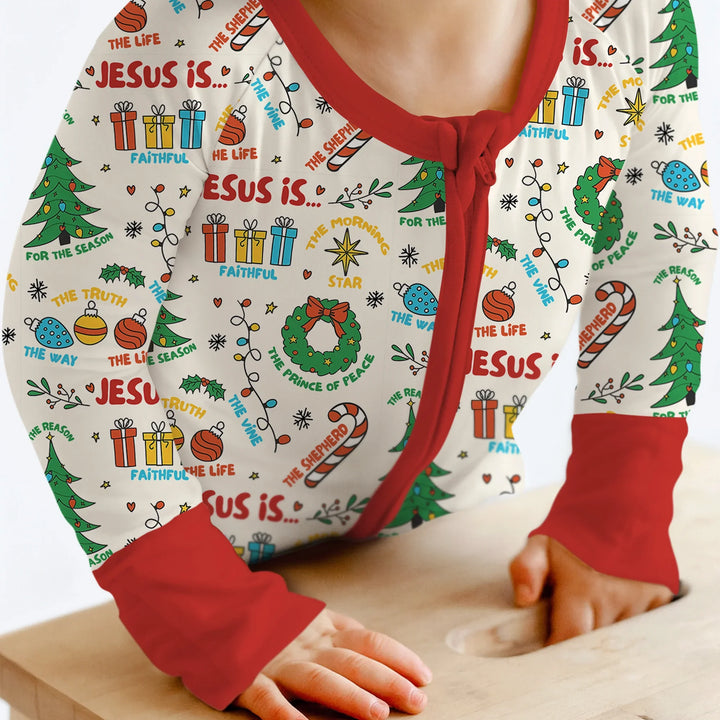 Jesus Is The Reason For The Season Convertible Zippy , Jesus Is The Reason For The Season Convertible Zippy - 0-3M