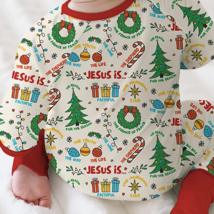 Jesus Is The Reason For The Season Convertible Zippy , Jesus Is The Reason For The Season Convertible Zippy - 0-3M