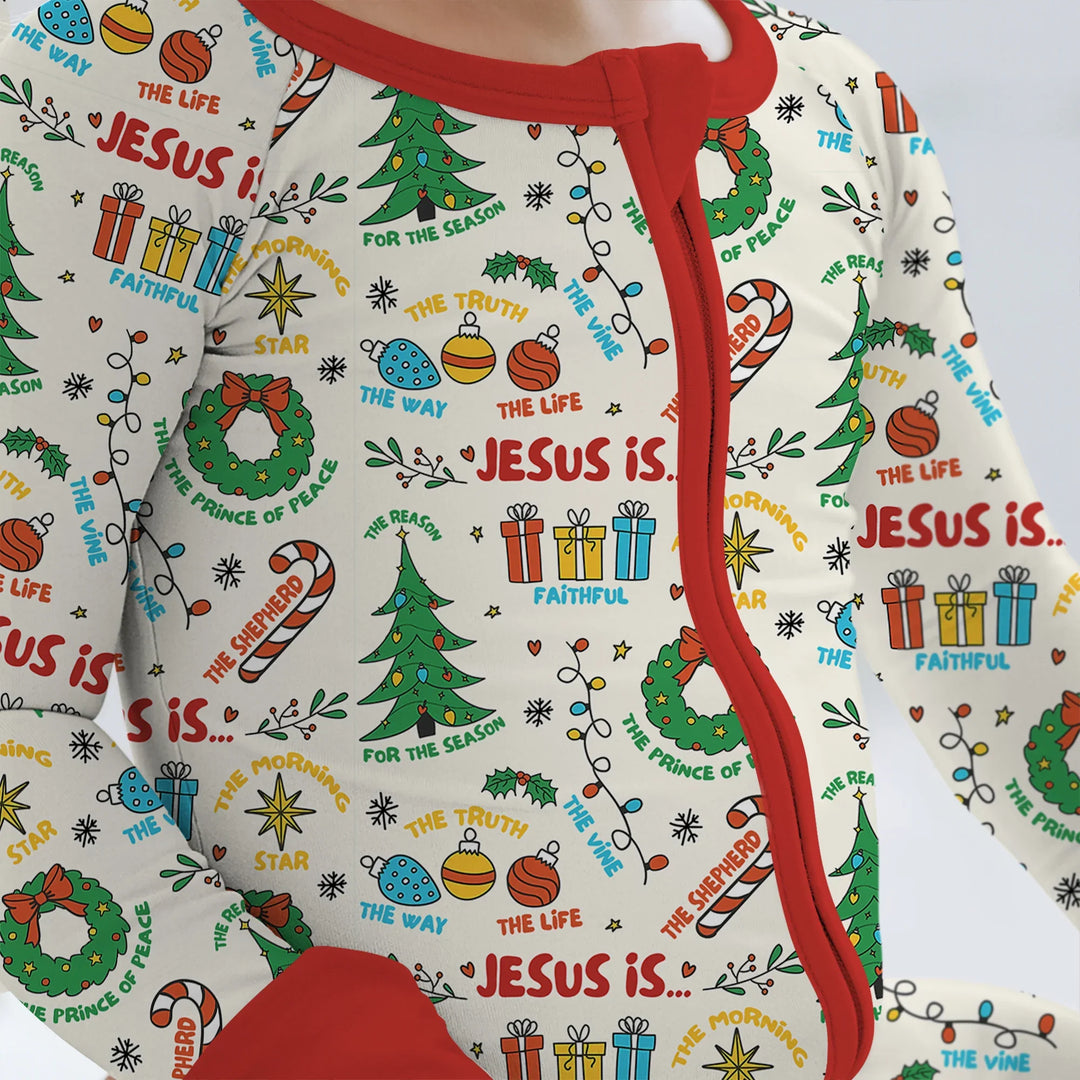 Jesus Is The Reason For The Season Convertible Zippy , Jesus Is The Reason For The Season Convertible Zippy - 0-3M