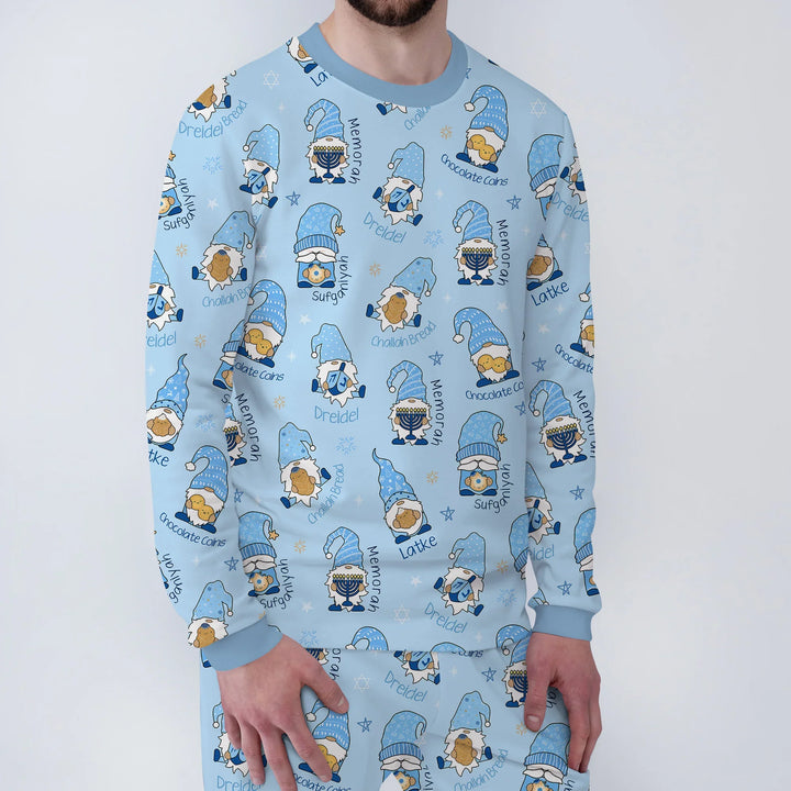 Vorlage Herren-Pyjama-Set