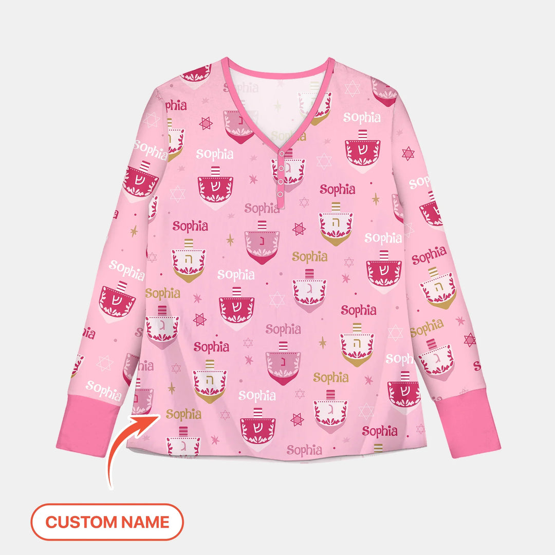 Vorlage für individuelles Damen-Pyjama-Set