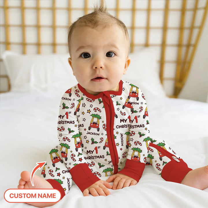 Gerippte Babykleidung mit individuellem Foto - Weich & Skizzenhaft