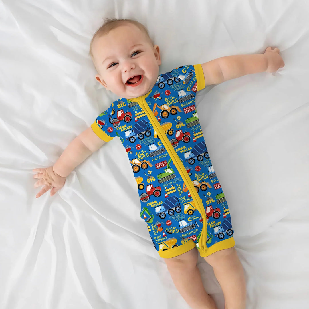 Build Your Own World Shorty Zippy , Build Your Own World Shorty Zippy - 0-3M / Yellow / Yellow